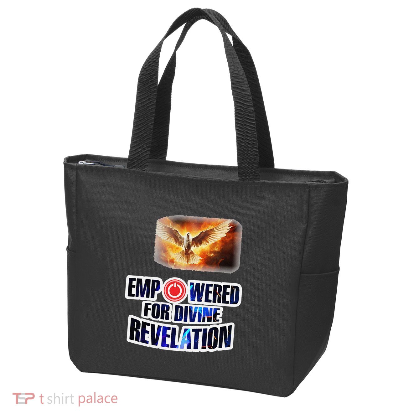 Empowered Christian For Divine Revelation Christian Zip Tote Bag