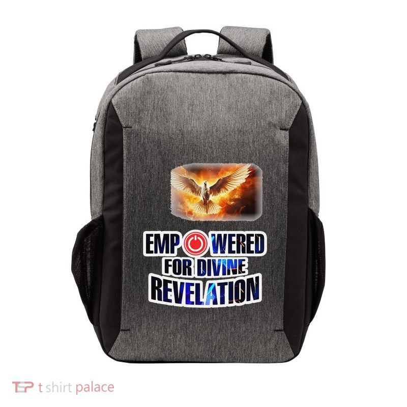 Empowered Christian For Divine Revelation Christian Vector Backpack