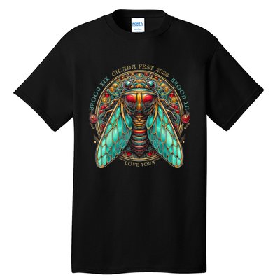 Entomology Cicada Fest 2024 Broods Xix & Xiii Love Tall T-Shirt