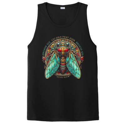 Entomology Cicada Fest 2024 Broods Xix & Xiii Love PosiCharge Competitor Tank