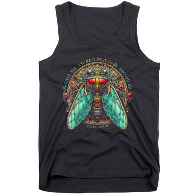 Entomology Cicada Fest 2024 Broods Xix & Xiii Love Tank Top