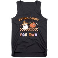 Eating Candy For Two Pregnant Halloween Tank Top