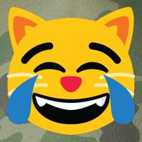 Emoticon Cat Face With Tears Of Joy Legacy Tie Dye Trucker Hat