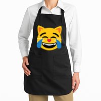 Emoticon Cat Face With Tears Of Joy Apron