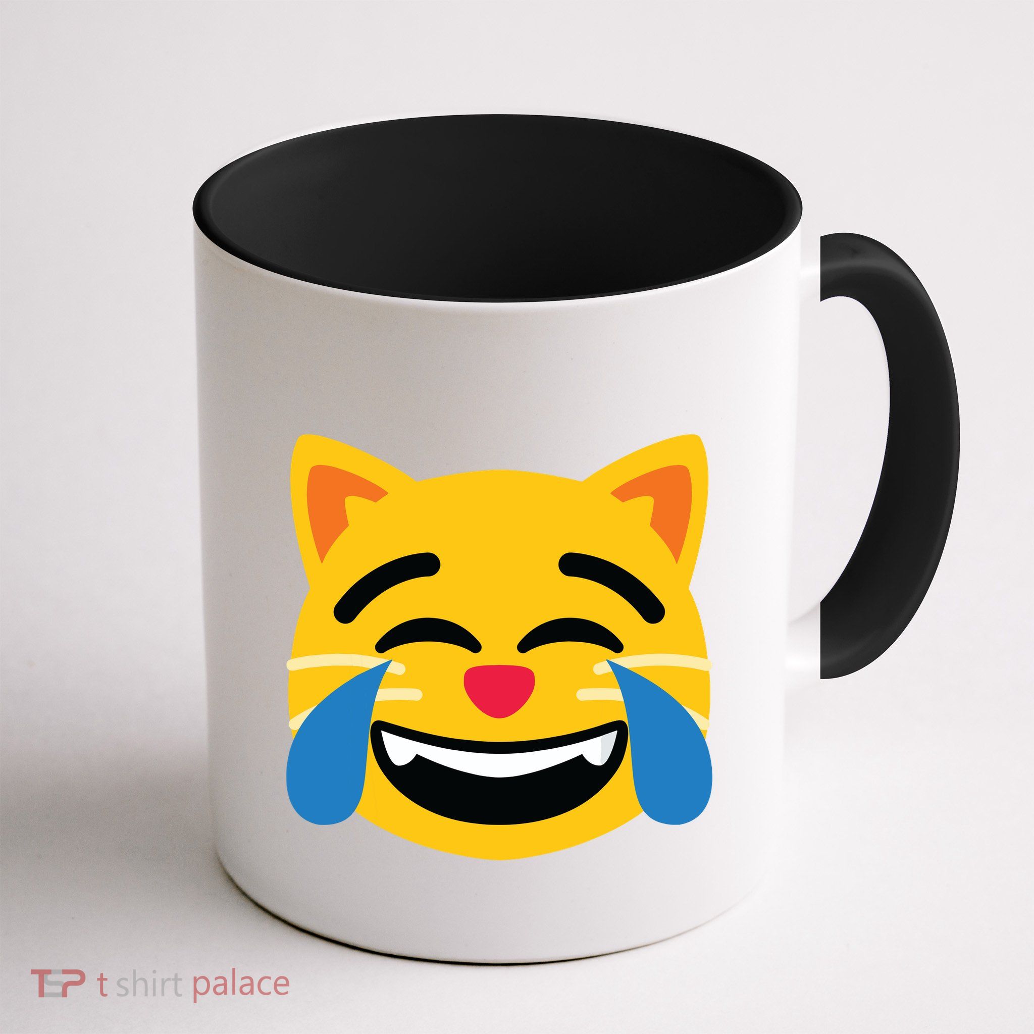 Emoticon Cat Face With Tears Of Joy Mug