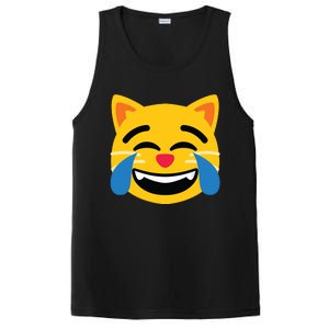 Emoticon Cat Face With Tears Of Joy PosiCharge Competitor Tank