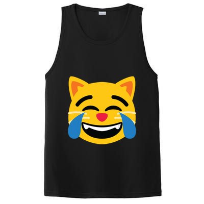 Emoticon Cat Face With Tears Of Joy PosiCharge Competitor Tank