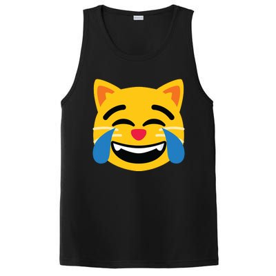 Emoticon Cat Face With Tears Of Joy PosiCharge Competitor Tank