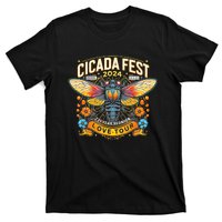 Entomology Cicada Fest 2024 Broods Xix & Xiii Love T-Shirt