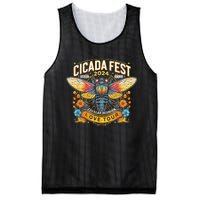 Entomology Cicada Fest 2024 Broods Xix & Xiii Love Mesh Reversible Basketball Jersey Tank