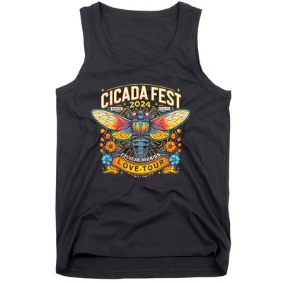 Entomology Cicada Fest 2024 Broods Xix & Xiii Love Tank Top