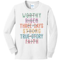 Easter Christian Family A Lot Can Happen Kids Long Sleeve Shirt