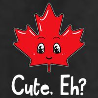 Eh Canadian Flag Maple Leaf Funny Canada Souvenir Tourist Adult Drive Performance Visor