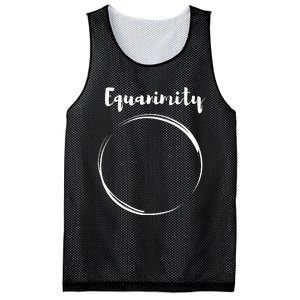 Equanimity Calmness Family School Mesh Reversible Basketball Jersey Tank