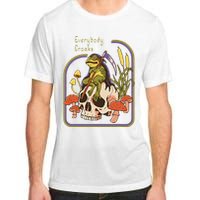 Everybody Croaks Frog Skull Mushroom Everybody croaks Adult ChromaSoft Performance T-Shirt