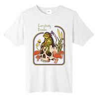 Everybody Croaks Frog Skull Mushroom Everybody croaks Tall Fusion ChromaSoft Performance T-Shirt