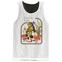 Everybody Croaks Frog Skull Mushroom Everybody croaks Mesh Reversible Basketball Jersey Tank