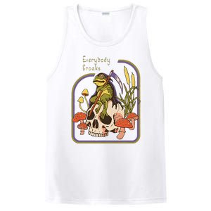 Everybody Croaks Frog Skull Mushroom Everybody croaks PosiCharge Competitor Tank