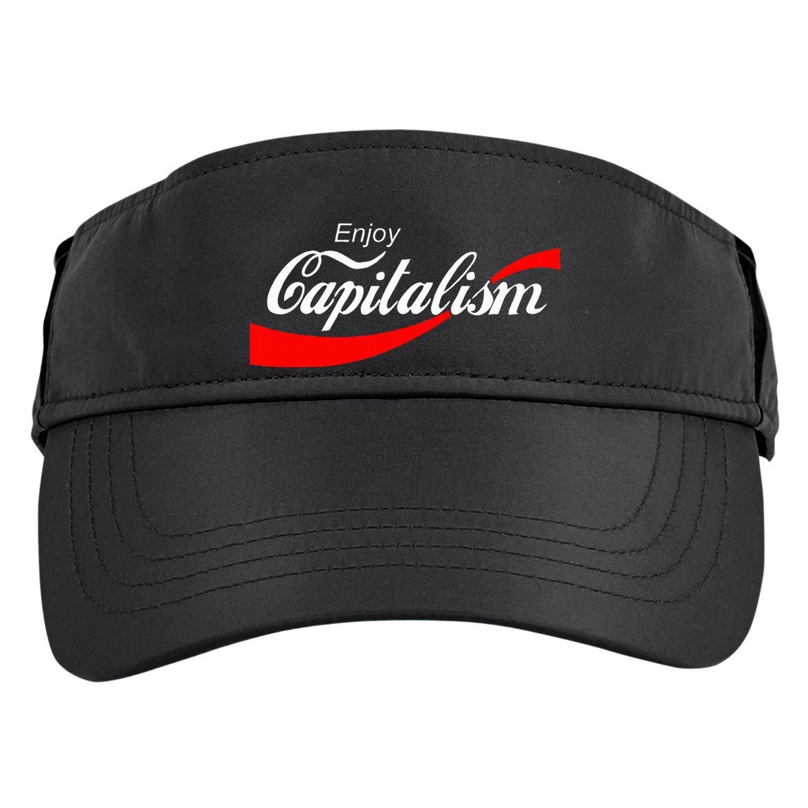 Enjoy Capitalism For American Entrepreneur Adult Drive Performance Visor