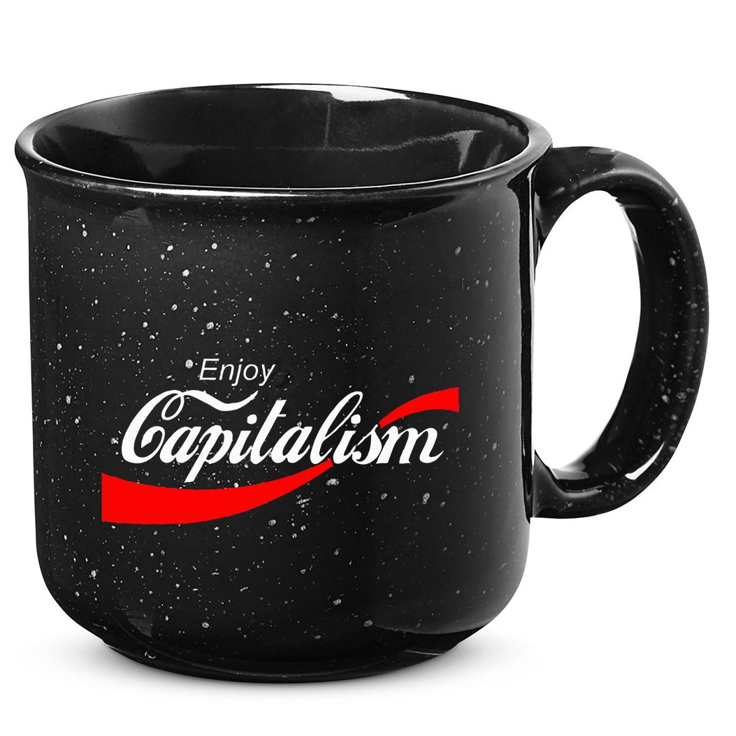 Enjoy Capitalism For American Entrepreneur 15oz Campfire Ceramic Mug