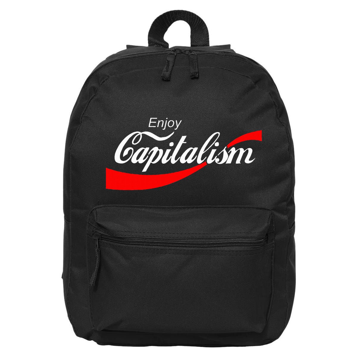 Enjoy Capitalism For American Entrepreneur 16 in Basic Backpack