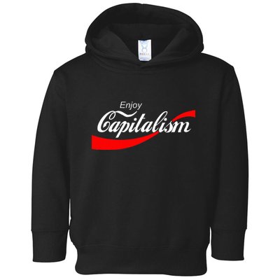 Enjoy Capitalism For American Entrepreneur Toddler Hoodie