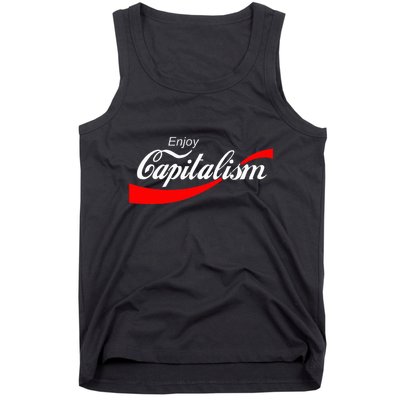 Enjoy Capitalism For American Entrepreneur Tank Top