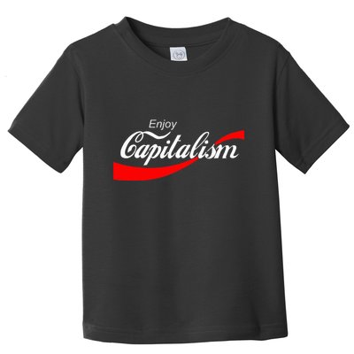Enjoy Capitalism For American Entrepreneur Toddler T-Shirt
