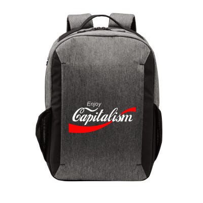 Enjoy Capitalism For American Entrepreneur Vector Backpack