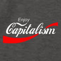Enjoy Capitalism For American Entrepreneur Vector Backpack