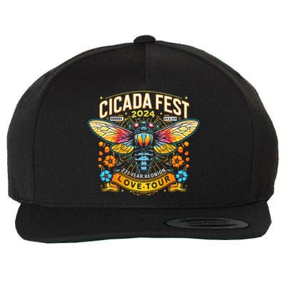 Entomology Cicada Fest 2024 Broods Xix & Xiii Love Tou.R Wool Snapback Cap