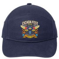 Entomology Cicada Fest 2024 Broods Xix & Xiii Love Tou.R 7-Panel Snapback Hat