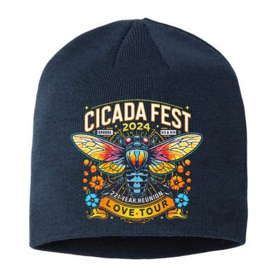 Entomology Cicada Fest 2024 Broods Xix & Xiii Love Tou.R Sustainable Beanie