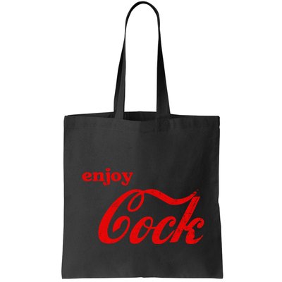 Enjoy Cock Funny Parody Logo Gift Bag