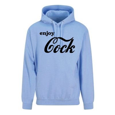 Enjoy Cock Funny Parody Logo Gift Unisex Surf Hoodie