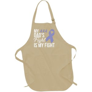 Esophageal Cancer Fight Cancer Ribbon Gift Full-Length Apron With Pockets