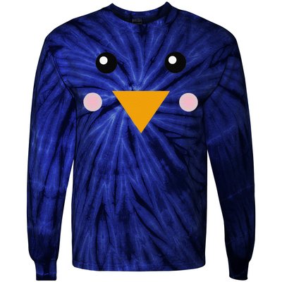 Easter Chick Face Costume For And S Tie-Dye Long Sleeve Shirt