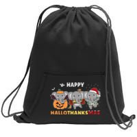 Elephant Costume for Festive Celebrations Sweatshirt Cinch Pack Bag