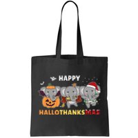 Elephant Costume for Festive Celebrations Tote Bag