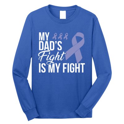 Esophageal Cancer Fight Cancer Ribbon Great Gift Long Sleeve Shirt