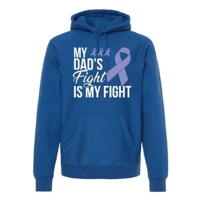 Esophageal Cancer Fight Cancer Ribbon Great Gift Premium Hoodie