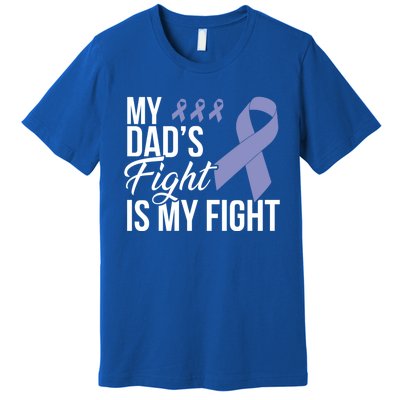 Esophageal Cancer Fight Cancer Ribbon Great Gift Premium T-Shirt