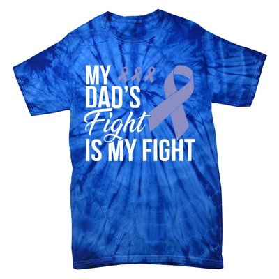 Esophageal Cancer Fight Cancer Ribbon Great Gift Tie-Dye T-Shirt