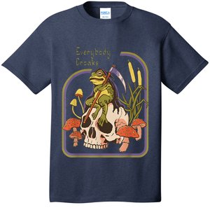 Everybody Croaks Frog Skull Mushroom - Everybody croaks T-Shirt