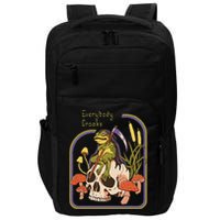 Everybody Croaks Frog Skull Mushroom Everybody croaks Impact Tech Backpack