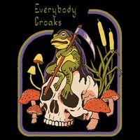 Everybody Croaks Frog Skull Mushroom Everybody croaks Impact Tech Backpack