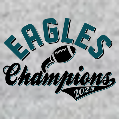 Eagles Champions Football Sports Fan T-Shirt