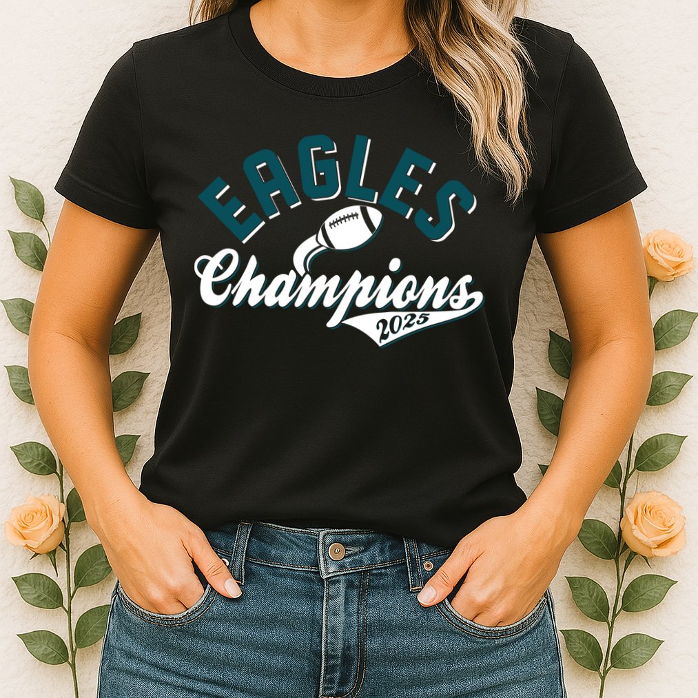 Eagles Champions Football Sports Fan Womens T-Shirt