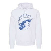 Even Cowgirls Funny Get The Blues Movie Cowgirl Fashion Western Premium Hoodie