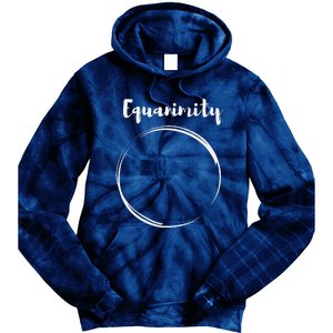 Equanimity Calmness Family School Tie Dye Hoodie